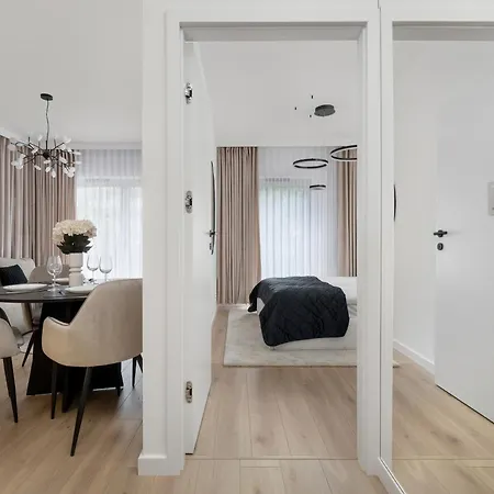 Apartament Stylish With Balcony & Parking In The Old Town Of By Renters *