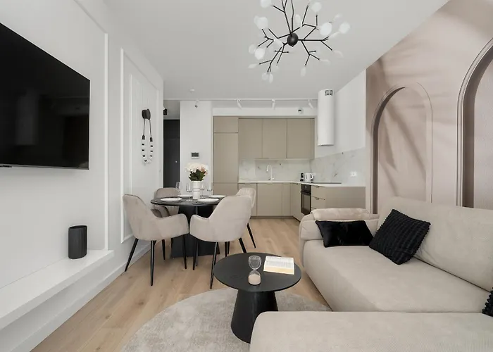 Appartement Stylish With Balcony & Parking In The Old Town Of By Renters *